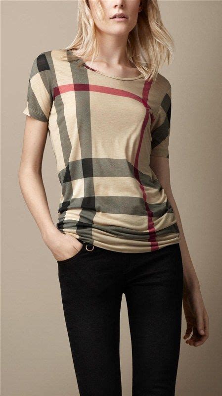 burberry shirt womens tshirt|burberry plaid women's shirt.